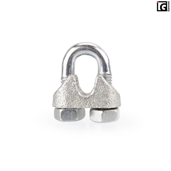 Zacisk skręcany do linki stalowej 2-3mm - 1 sztuka