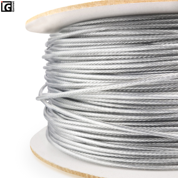 Linka stalowa w oplocie 3mm - 1mb.