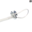 Zacisk skręcany do linki stalowej 2-3mm - 1 sztuka