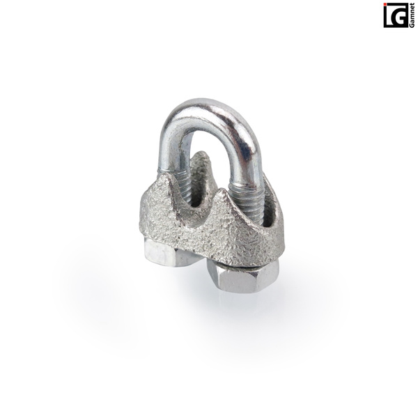 Zacisk skręcany do linki stalowej 2-3mm - 1 sztuka