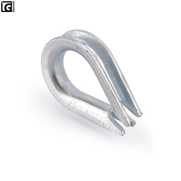 Kausza metalowa do liny 3-4mm - 1 sztuka