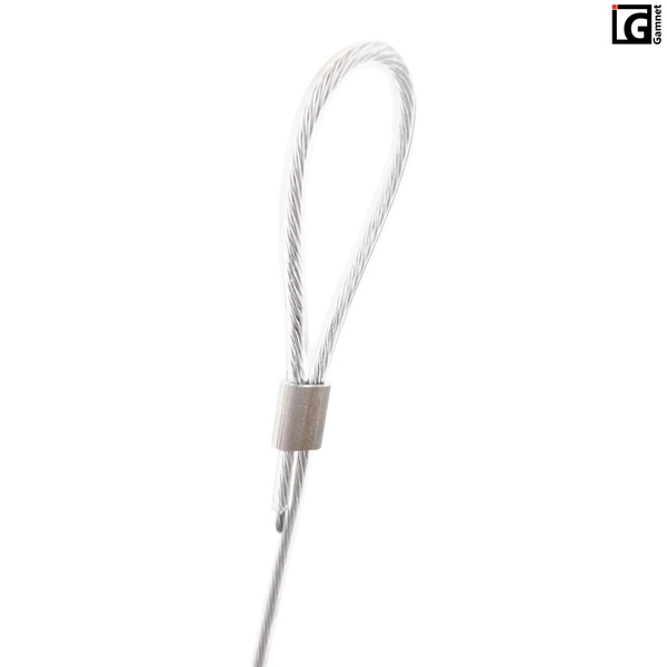 Aluminiowa tuleja zaciskowa do linki 3mm - 1 sztuka