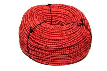 Guma okrągła czerwono-czarna 8 mm