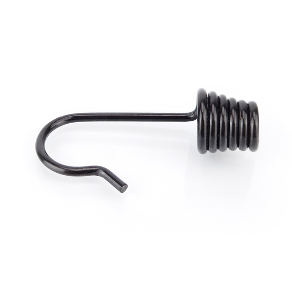 Haczyk sprężynowy - czarny 8 mm - 1 sztuka