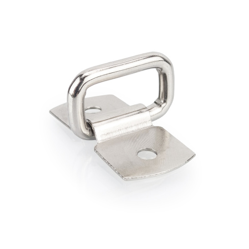 Dwuczęściowy uchwyt przykręcany do montażu siatki samochodowej - 1 sztuka