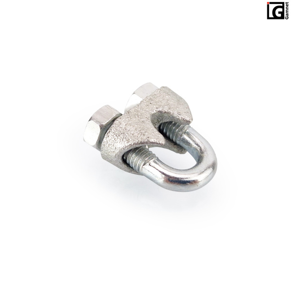 Zacisk skręcany do linki stalowej 2-3mm - 1 sztuka